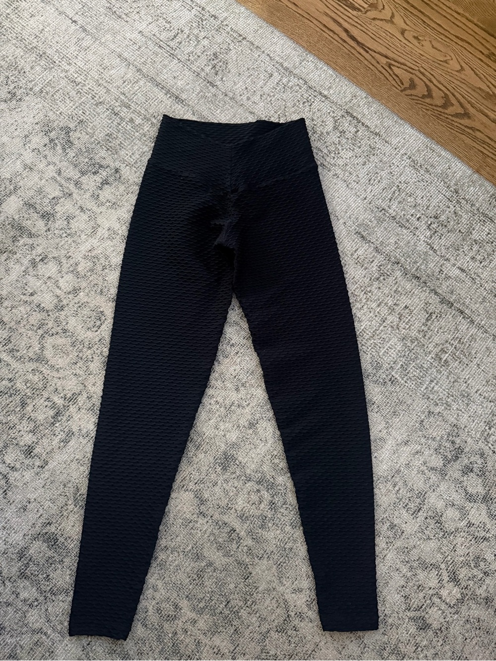Booty by Brabants Black Textured Leggings